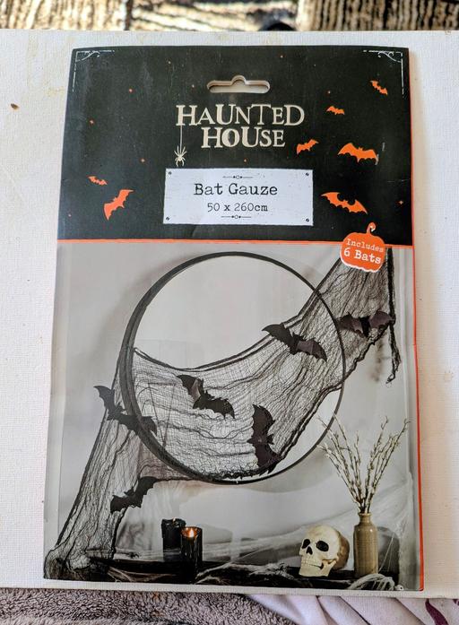 Buy & Sell Georgetown Blaenau Gwent - Photos for 🎃 Halloween haunted house black bat gauze wi