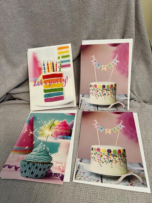 Buy & Sell Easington Lane Sunderland - Photos for 4 Birthday Cards