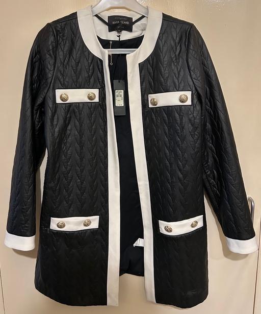 Buy & Sell Windlesham Woking - Photos for Black/ White River Island Jacket
