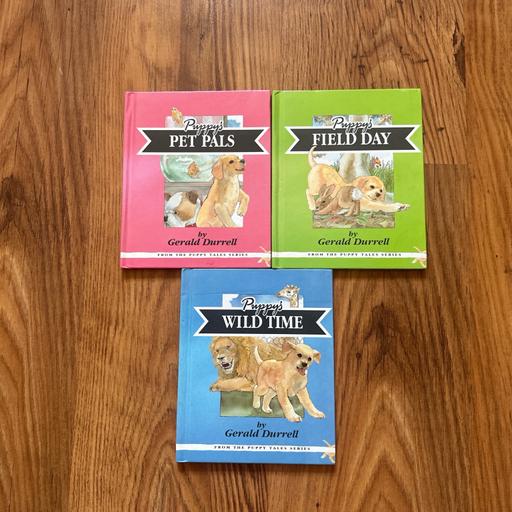 Buy & Sell Atherton Wigan - Photos for Puppy Tales By Gerald Durrell 3 Book Bundle