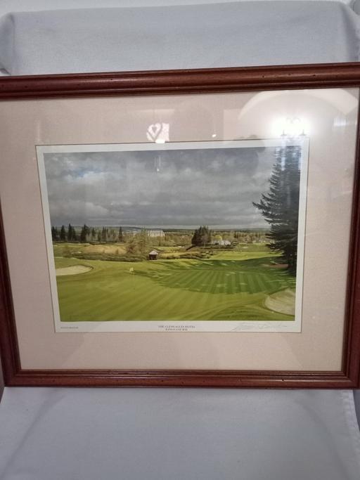 Buy & Sell Hall Green Birmingham - Photos for THE GLENEAGLES HOTEL KINGS COURSE PRINT.