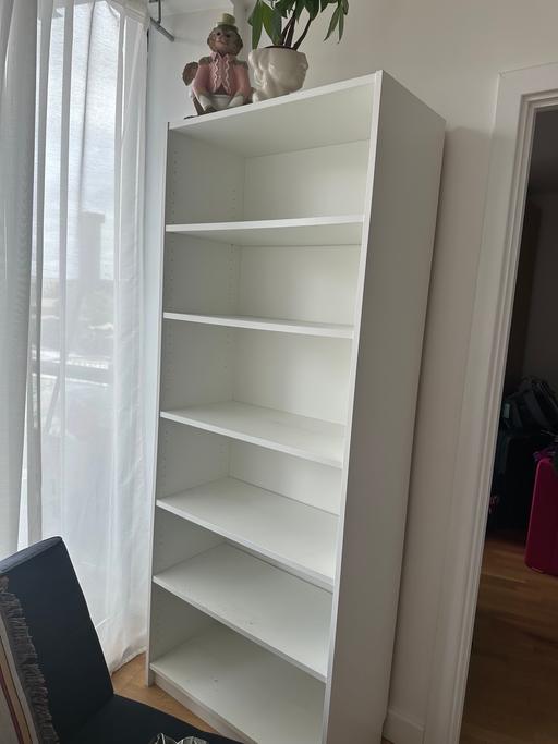 Buy & Sell Hackney Wick East London - Photos for IKEA BILLY Bookcase with 3 extra shelves