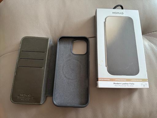 Buy & Sell Catshill Bromsgrove - Photos for iPhone 16 pro max Nomad Leather Case