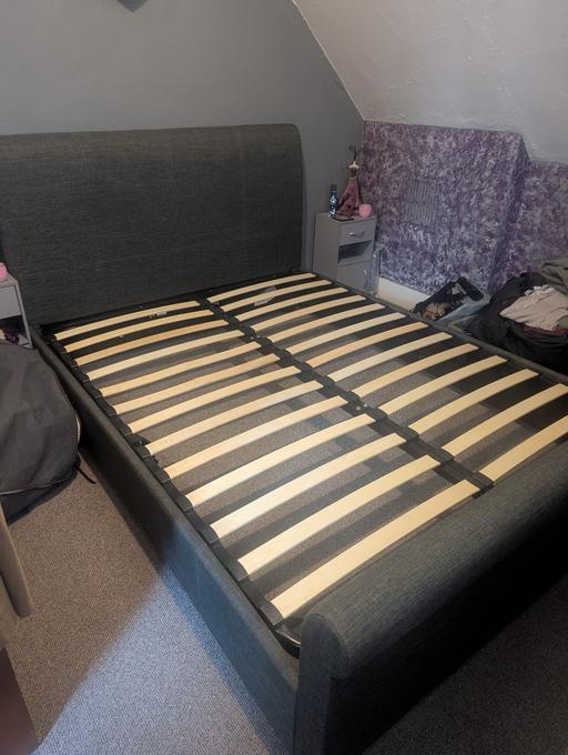 Buy & Sell Bexhill-on-Sea Rother - Photos for Dreams Wilson Grey King size Ottoman bed
