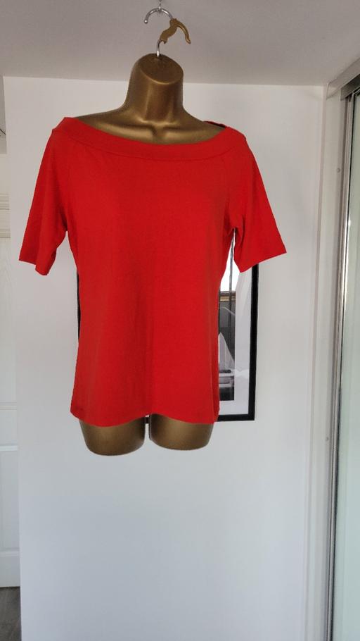Buy & Sell Hadley Telford and Wrekin - Photos for Women Red Boat Neck Top Size 14
