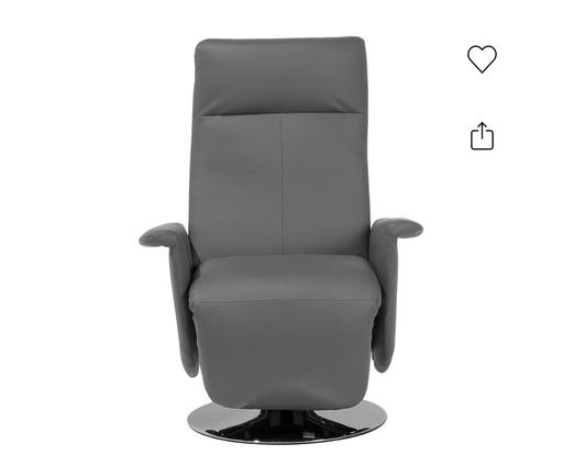 Buy & Sell Great Wyrley South Staffordshire - Photos for Electric recliner. Faux leather grey chair