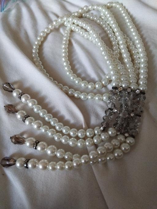 Buy & Sell Milton Regis Swale - Photos for pearl and crystal necklace as seen