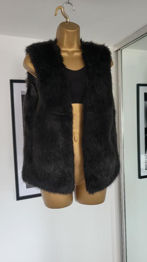 Buy & Sell Hadley Telford and Wrekin - Photos for Women Oasis Fur Gilet In Black Size S