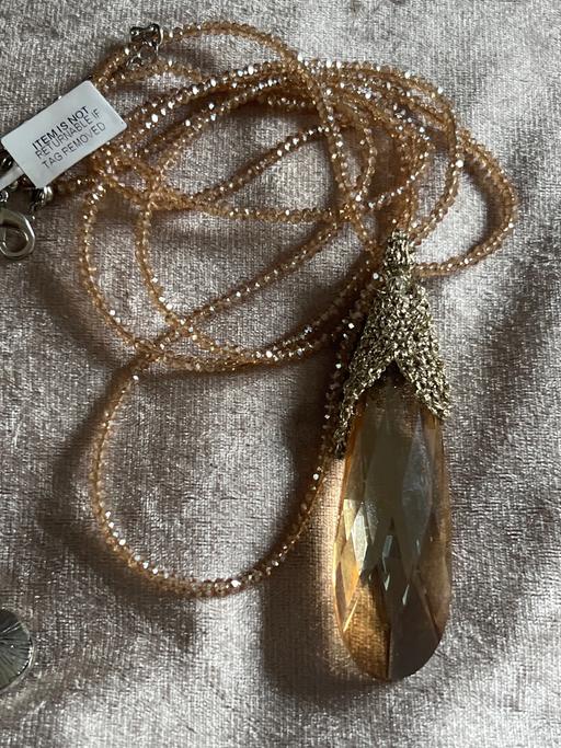 Buy & Sell Rottingdean Brighton - Photos for Stunning TJC GLASS CRYSTAL NECKLACE