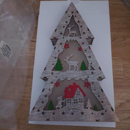 Buy & Sell Ocker Hill Sandwell - Photos for christmas ornament reindeer led house wooden