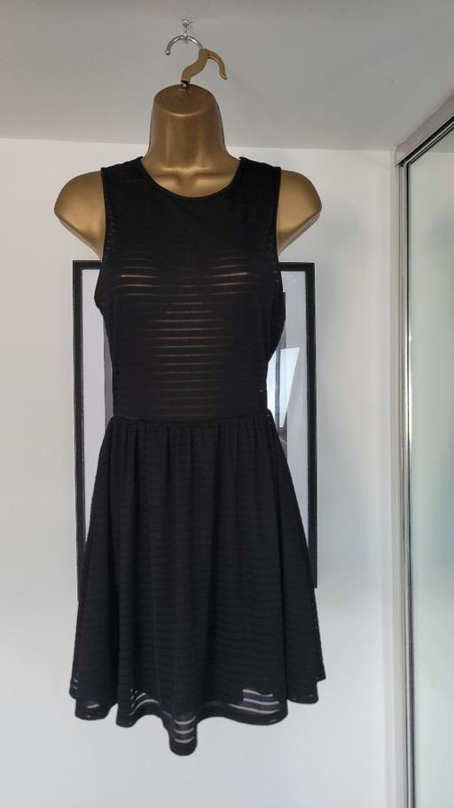 Buy & Sell Hadley Telford and Wrekin - Photos for Topshop Black Striped Crossover Back Dress