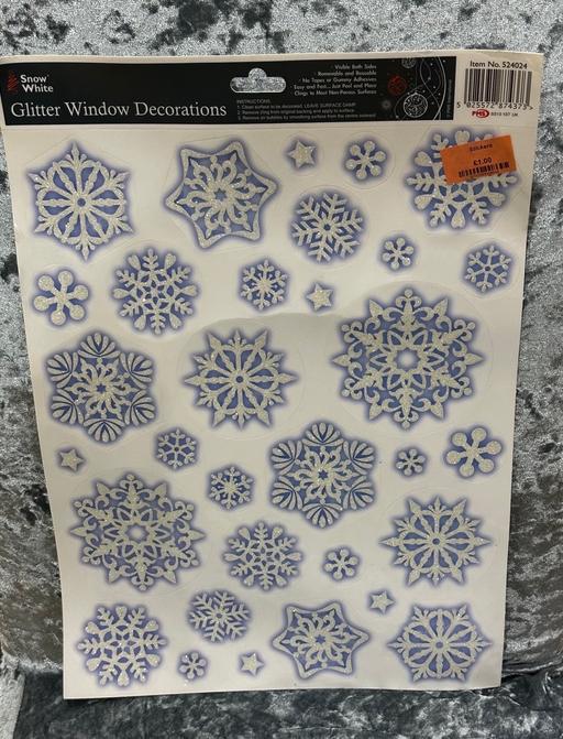 Buy & Sell Shirley Solihull - Photos for Brand new window snowflake decorations