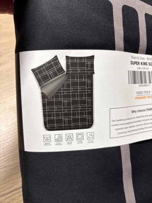 Buy & Sell Duckmanton Chesterfield - Photos for Pamposh super king duvet set