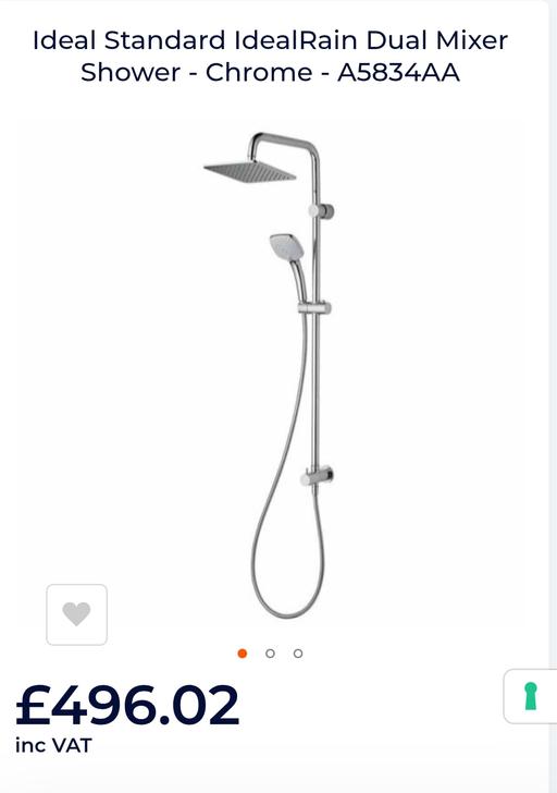 Buy & Sell Ilford Redbridge - Photos for Ideal Standard IdealRain Dual Mixer Shower -