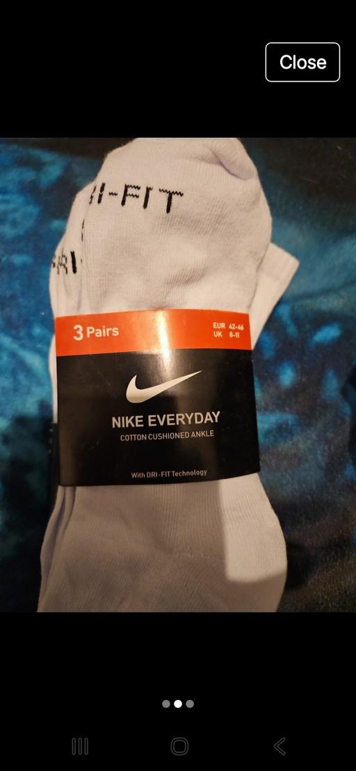 Buy & Sell Kexbrough Barnsley - Photos for men's Nike socks, 3 pairs 8 - 11