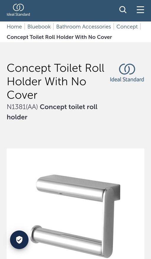 Buy & Sell Ilford Redbridge - Photos for Concept Toilet Roll Holder With No Cover x2 a