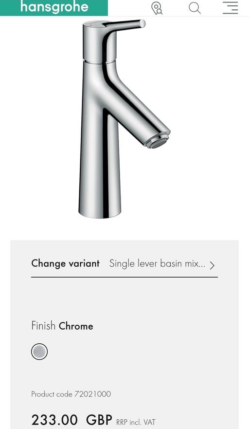 Buy & Sell Little Ilford East London - Photos for Talis S Single lever basin mixer 100 without