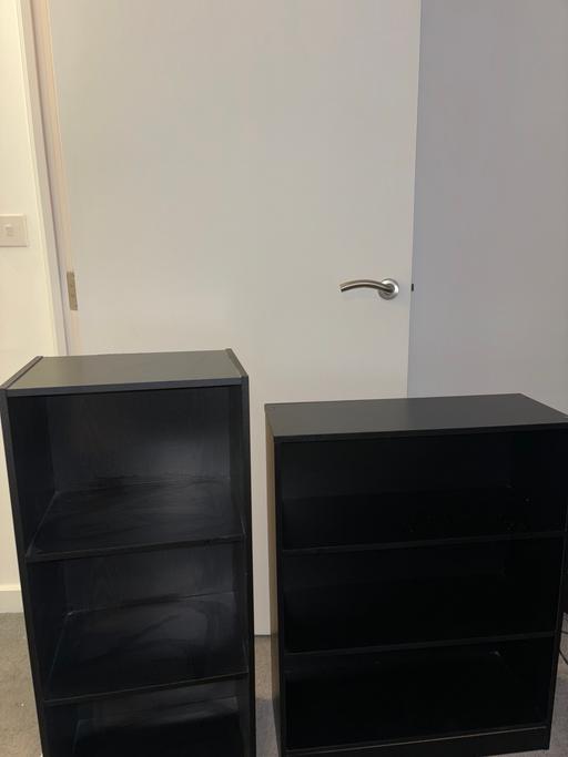 Buy & Sell East Ham East London - Photos for Black Bookcase x 2