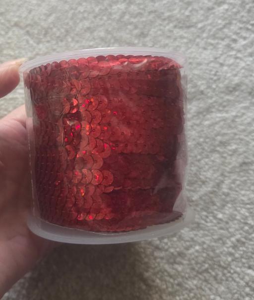 Classes Eccleshill Bradford - Photos for New 60mts red sequins