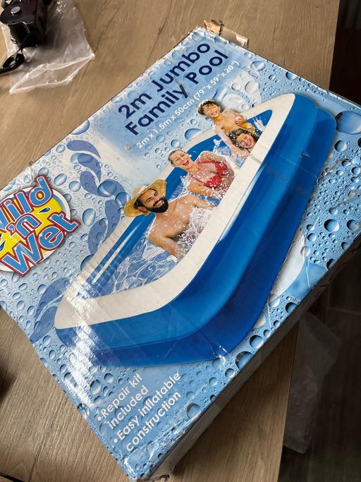 Buy & Sell Duckmanton Chesterfield - Photos for Wild n wet 2m jumbo family pool