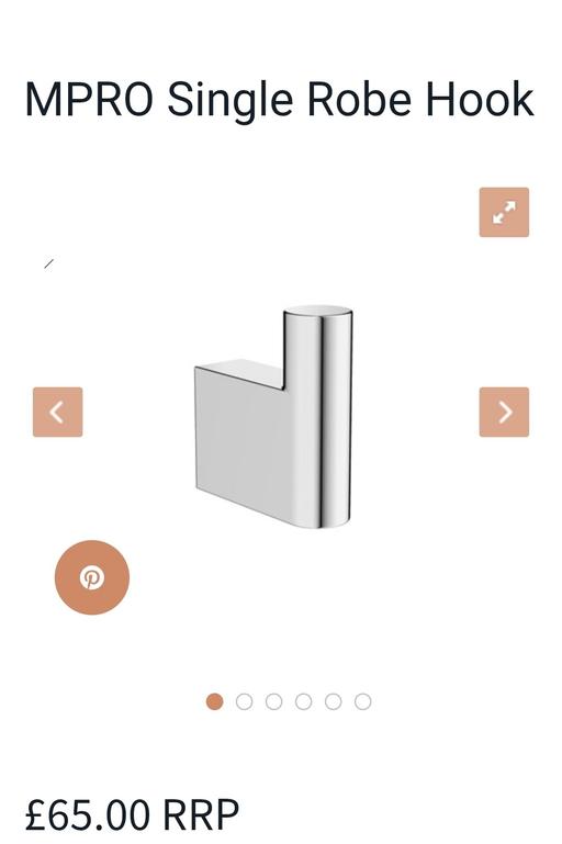 Buy & Sell Little Ilford East London - Photos for MPRO Single Robe Hook