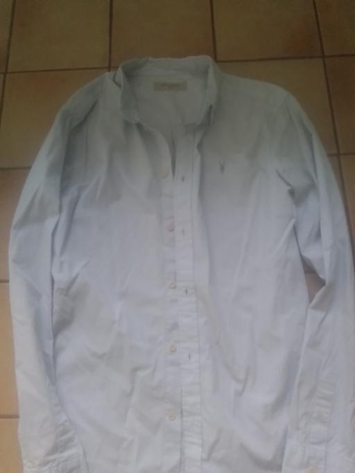 Buy & Sell Streetly Walsall - Photos for ALL SAINTS BLUE LONG SLEEVED SHIRT