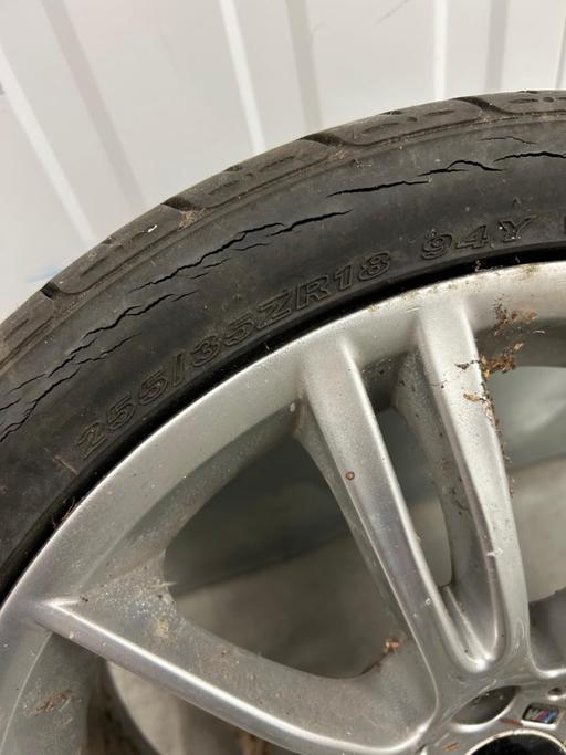 Vehicles West Bromwich Sandwell - Photos for bmw e90 rear msport wheel and tyre 255/35 18