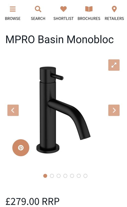 Buy & Sell Ilford Redbridge - Photos for MPRO Basin Monobloc