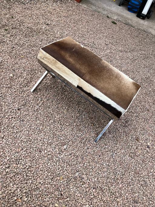 Buy & Sell Bromsgrove Technology Park Bromsgrove - Photos for Cow hide seat / stool