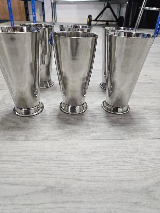 Buy & Sell Alum Rock Birmingham - Photos for 6 stainless glasses Indian