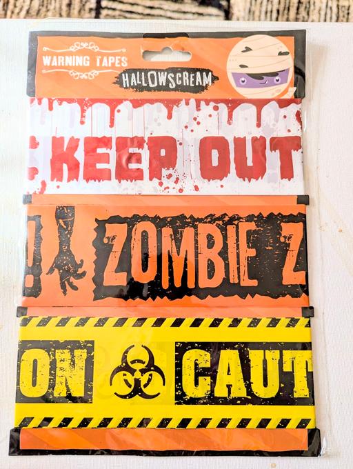 Buy & Sell Georgetown Blaenau Gwent - Photos for 🎃 Halloween Hallow scream 3 x warning tape k
