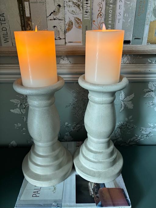 Buy & Sell Bartley Green Birmingham - Photos for Pair of large Stacey Solomon candle sticks