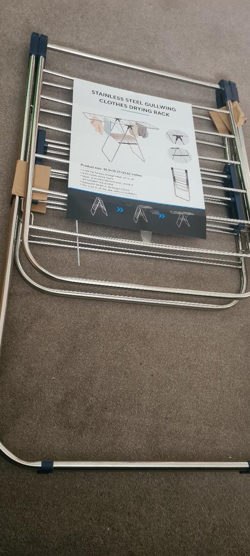 Buy & Sell Moseley Village Wolverhampton - Photos for Clothes airer stainless steel