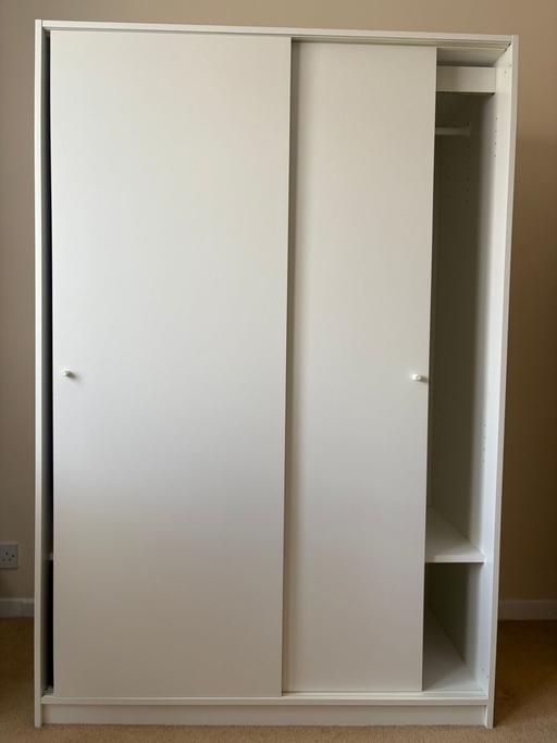 Buy & Sell Stoke Poges Buckinghamshire - Photos for KLEPPSTAD, wardrobe with sliding doors, white