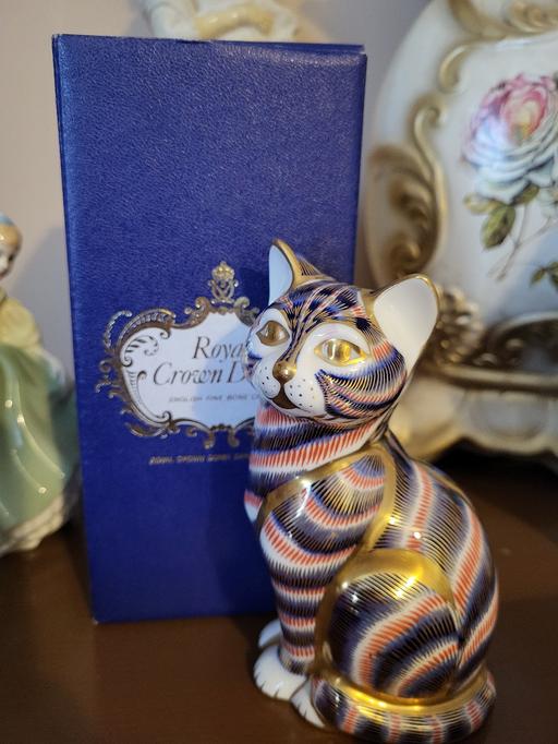 Buy & Sell Saint Andrew`s Hull - Photos for Royal Crown Derby Imiri Cat