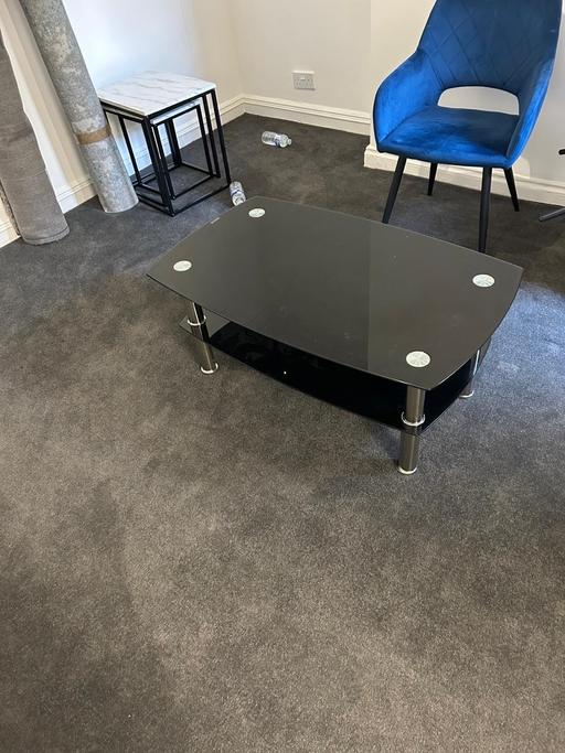 Buy & Sell Greenford Ealing - Photos for Black Coffee table tempered glass