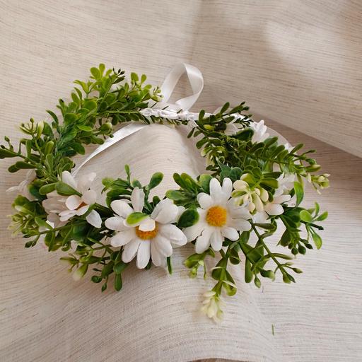 Buy & Sell Willesden North West London - Photos for floral hair crown, white daisy hair band