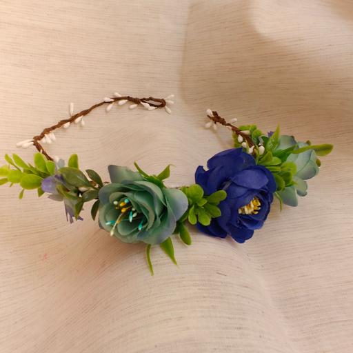 Buy & Sell Willesden North West London - Photos for blue flower headband