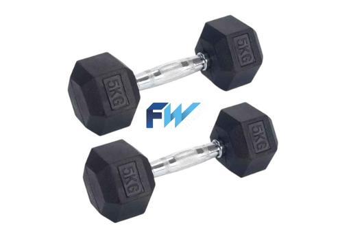 Buy & Sell Westhoughton Bolton - Photos for Hex Dumbbells 2 x 5kg Brand-new in boxes