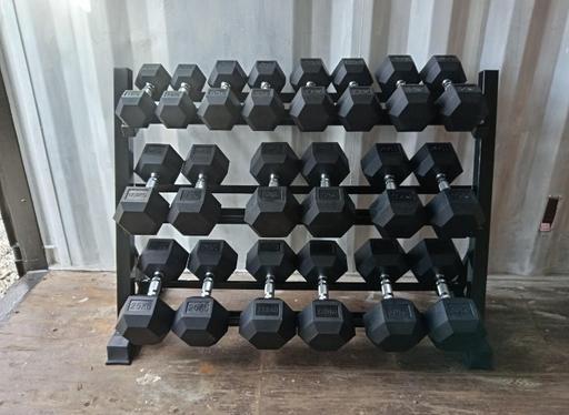 Buy & Sell Westhoughton Bolton - Photos for 3 Tier Dumbbell storage racks with 10 pairs