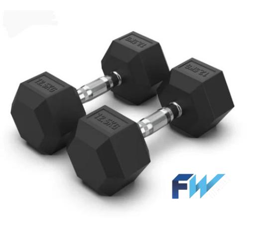 Buy & Sell Westhoughton Bolton - Photos for Hex Dumbbells 2 x 12.5kg Brand-new in boxes