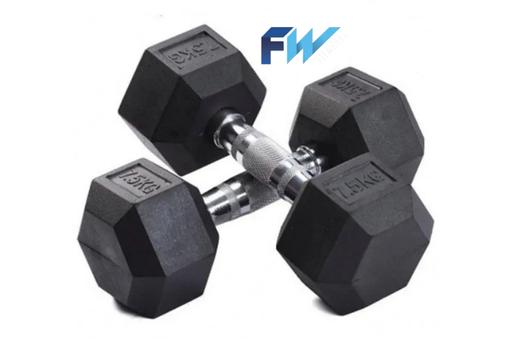 Buy & Sell Westhoughton Bolton - Photos for Hex Dumbbells 2 x 7.5kg Brand-new in boxes