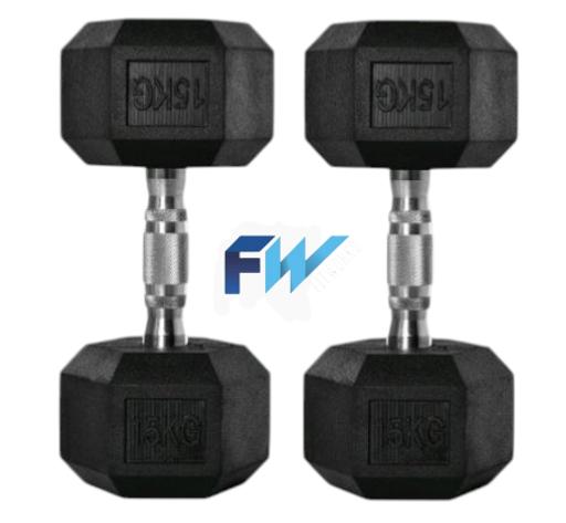 Buy & Sell Westhoughton Bolton - Photos for Hex Dumbbells 2 x 15kg Brand-new in boxes