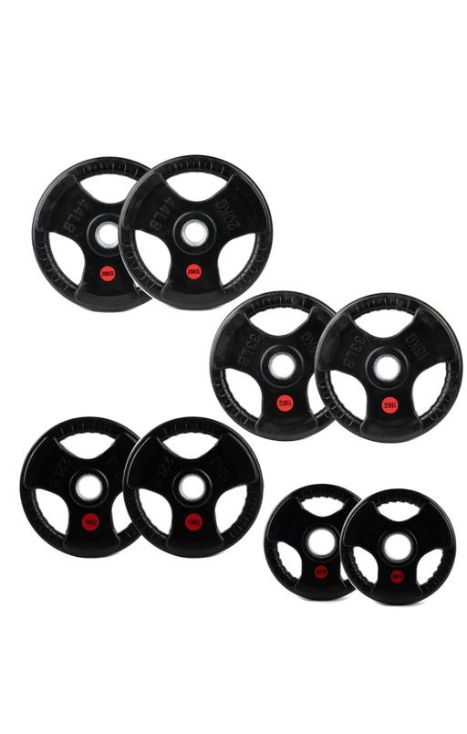 Buy & Sell Westhoughton Bolton - Photos for 100kg Rubber tri grip Olympic weight plates