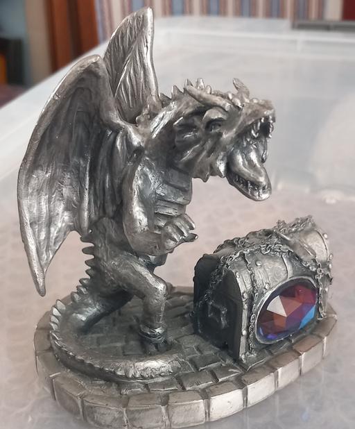 Buy & Sell Thatto Heath Saint Helens - Photos for Tudor mint pewter ferocious dragon figure