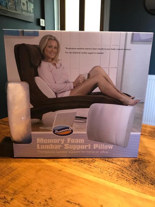 Buy & Sell Smethwick Sandwell - Photos for Dreamworld Memory Foam Lumber Support Pillow