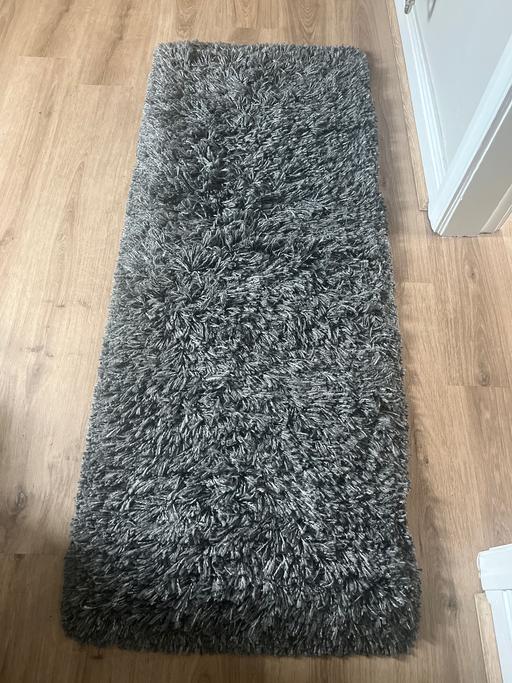 Buy & Sell Conisbrough Doncaster - Photos for Grey/black dunelm runner fantastic condition