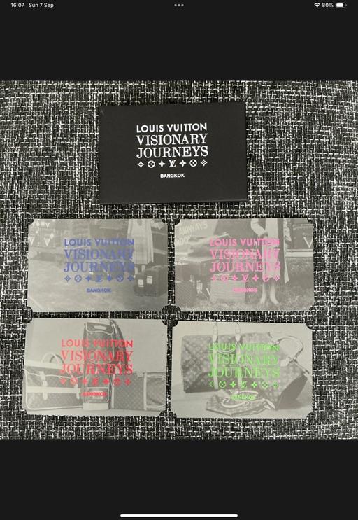 Buy & Sell Smethwick Sandwell - Photos for Louis Vuitton Visionary Journeys Postcards