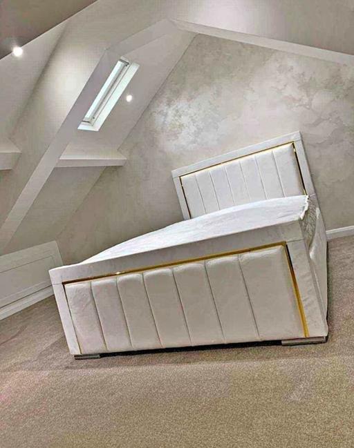 Buy & Sell Smethwick Sandwell - Photos for Beautiful Gold Line Beds