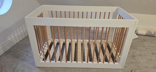 Buy & Sell Bescot Walsall - Photos for Obaby Maya Cot Bed - White with Natural